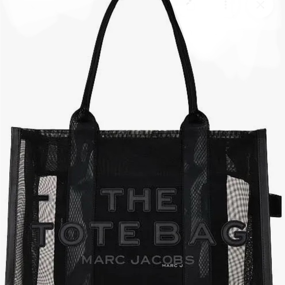 Marc Jacobs Bags Marc Jacobs Black Mesh Tote Bag Poshmark